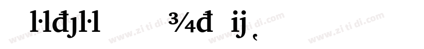 CharterBT BlackItali字体转换